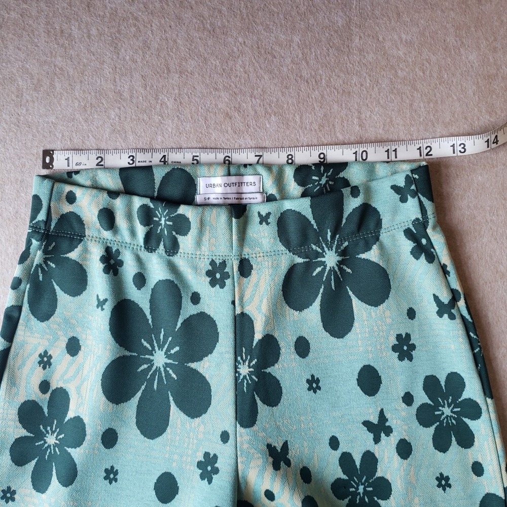 Urban Outfitters Bryn Flare Pants Sz S Hippie Festival Boho Bell Bottoms Flower - Picture 6 of 11
